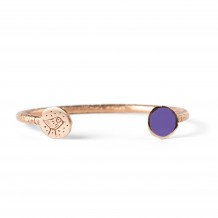 Motif and Enamel Bracelet